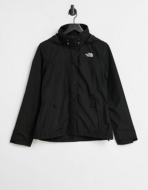 The North Face Thermoball hooded jacket in black