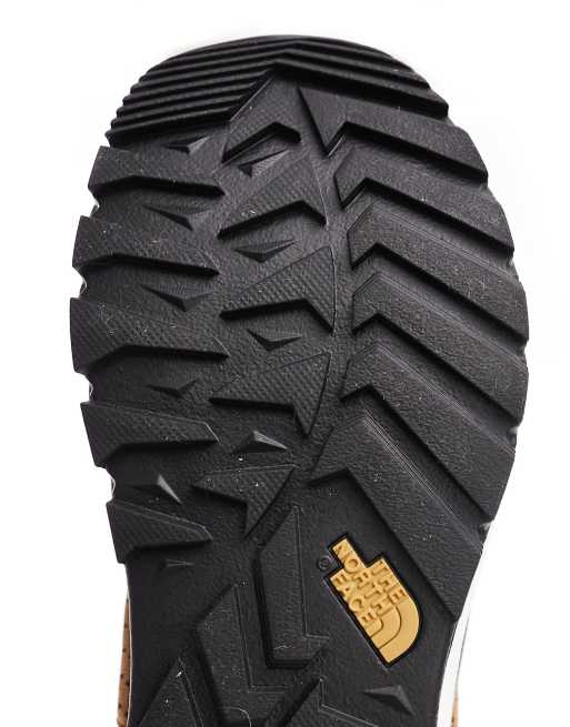 The North Face Thermoball insulated lace up boots in beige and black, 2 of 4