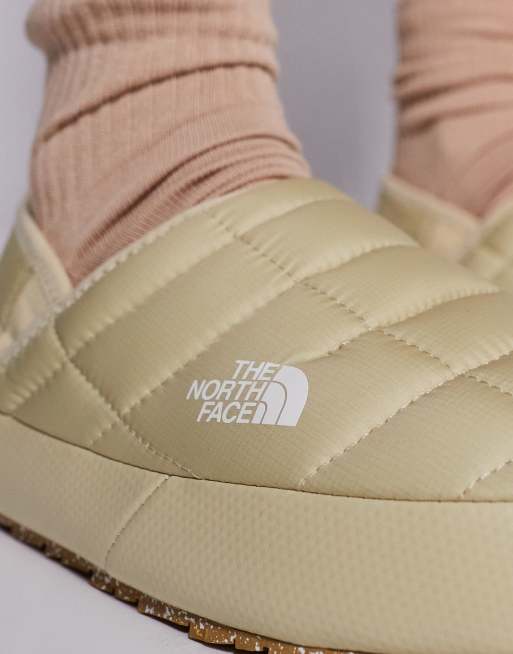 The North Face Thermoball insulated traction mule in gravel beige ASOS