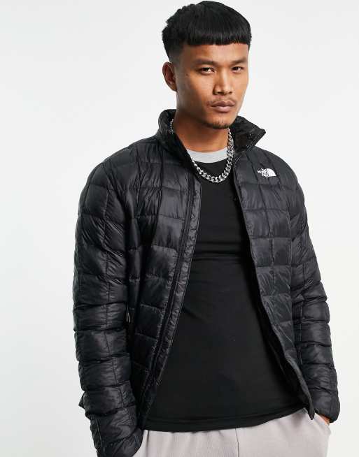 The north face on sale black thermoball jacket