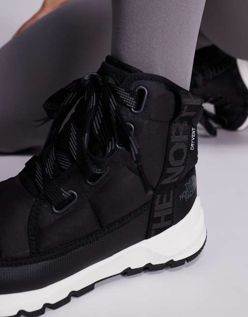 The North Face Thermoball™ lace-up luxe waterproof boots in tnf