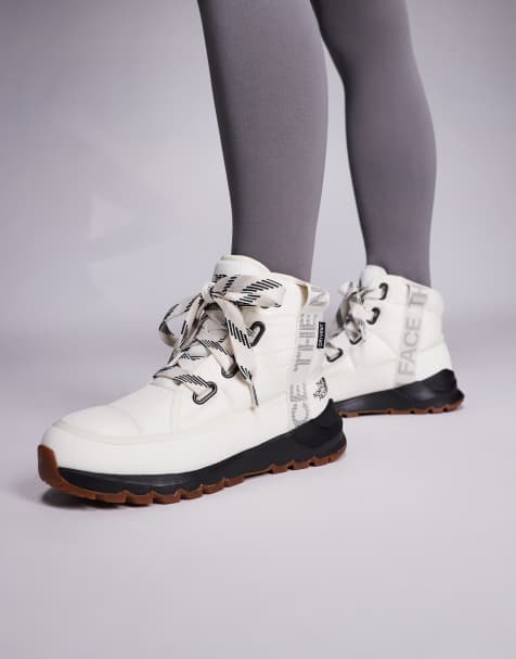 The North Face - Thermoball™ - Luxe waterbestendige laarzen met veters in wit en zwart - view 1