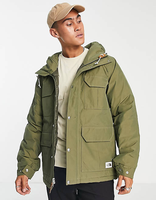 The North Face Thermoball Mountain Dryvent jacket in khaki | ASOS