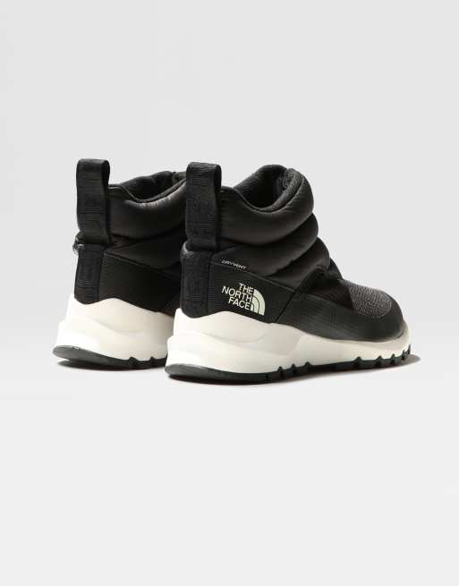 The North Face Thermoball™ progressive ii waterproof zip-up winter boots in  tnf black/gardenia white