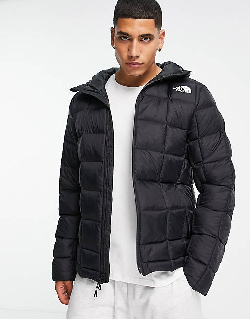 The North Face Thermoball Super insulated hooded jacket in black | ASOS