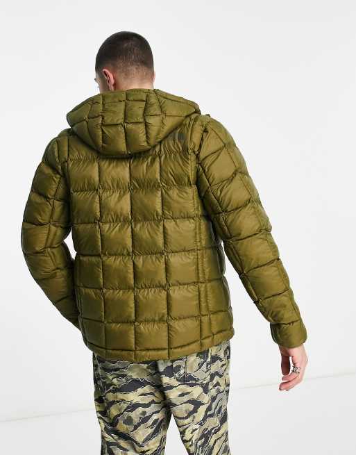 North face shop thermoball hoodie camo