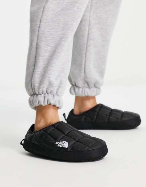 The North Face Thermoball Tent mules in black | ASOS