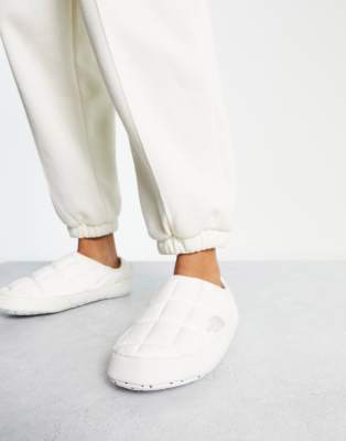 The North Face Thermoball Tent mules in cream - ASOS Price Checker