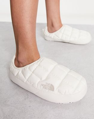 The North Face Thermoball Tent mules in cream