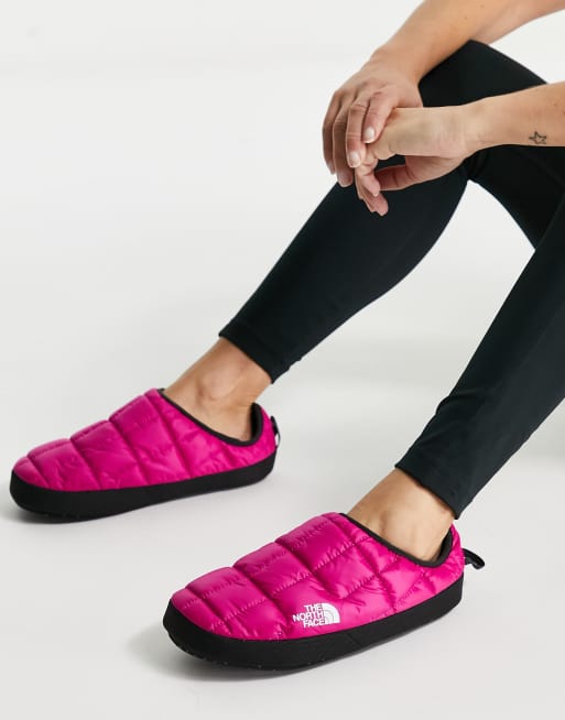 The North Face Thermoball Tent mules in pink