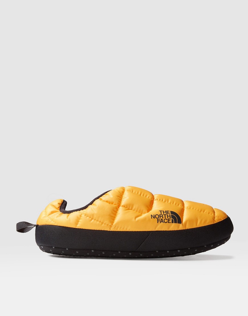 The North Face Thermoball tent v winter mules in summit gold/tnf black-Yellow