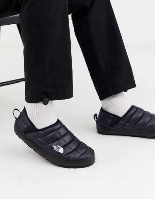 kind Kontrovers Gentleman The North Face Thermoball Traction mule slippers v in black | ASOS