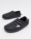 [The North Face] The North Face Thermoball Traction mules in black 47 Tnf black/tnf white