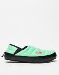 The North Face Thermoball Traction mules in bright green