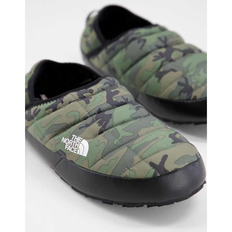 North face camouflage slippers hot sale