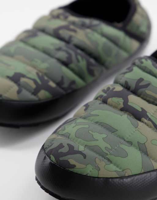 North face sale slippers camo