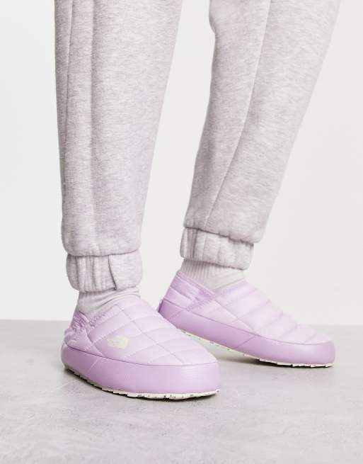 The North Face Thermoball Traction mules in lilac