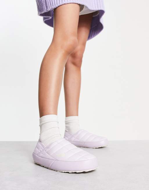 The North Face Thermoball Traction mules in lilac | ASOS