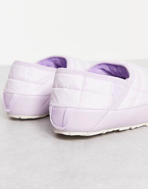 The North Face Thermoball Traction mules in lilac | ASOS