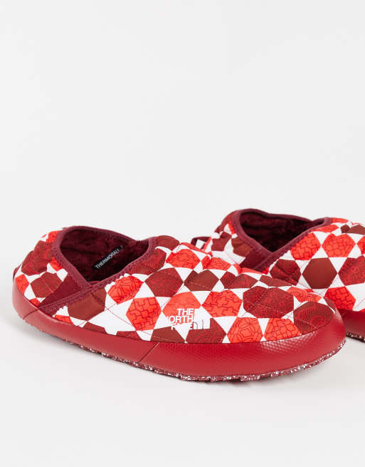 Red north face slippers new arrivals