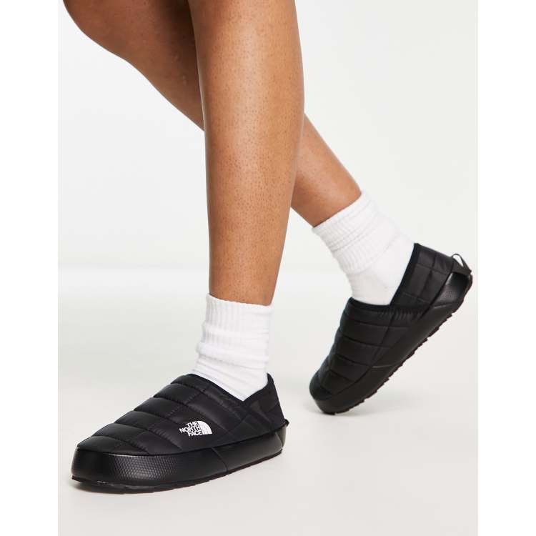 The North Face Thermoball Traction V insulated mules in black ASOS