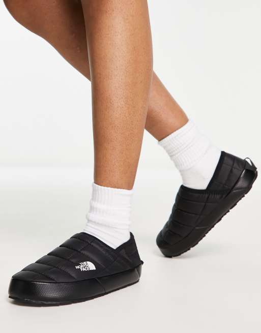 The North Face Thermoball Traction V insulated mules in black ASOS