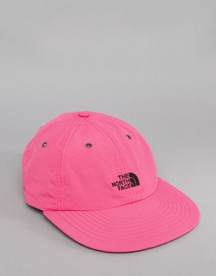 north face pink cap