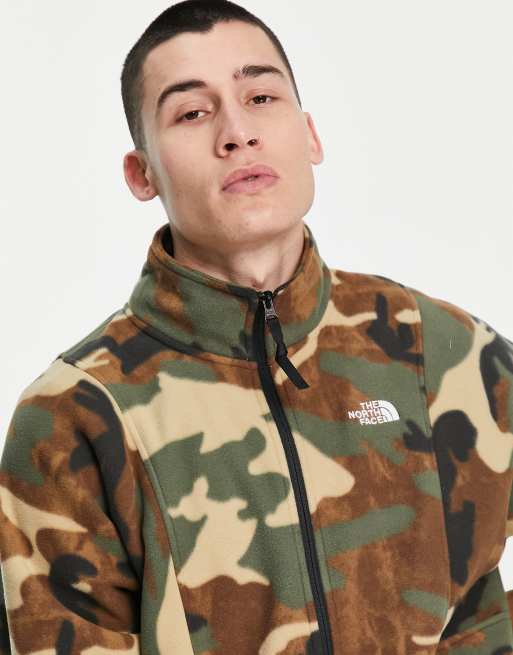 The north face store camouflage fleece