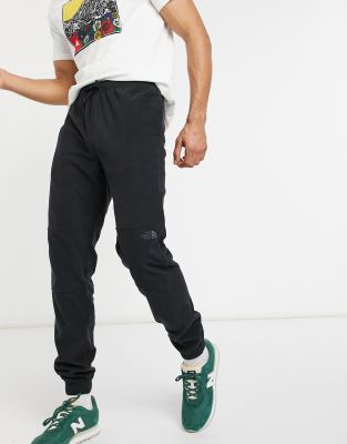 the north face cover logo fleece joggers