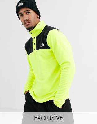 the north face polaire jaune