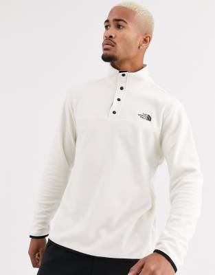 north face white pullover