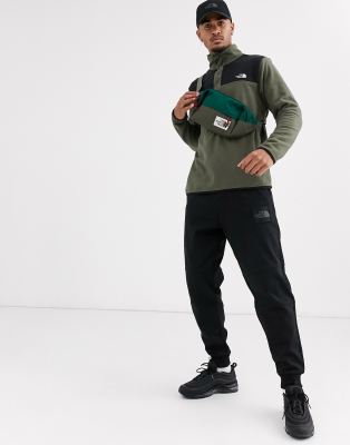 north face snap neck pullover