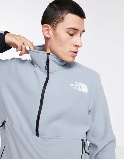 The North Face TKA Kataka fleece jacket in gray ASOS