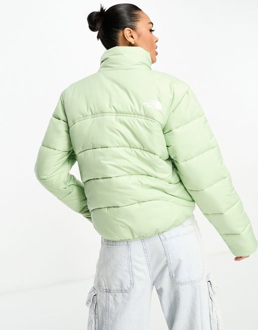 The North Face Acamarachi Puffer Jacket in Sage Exclusive at ASOS-Green