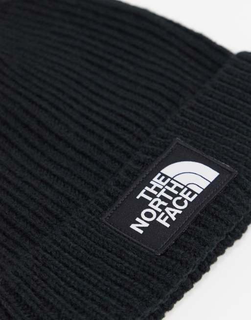 The North Face - TNF - Beanie met pompon en logo in zwart, 3 van 4