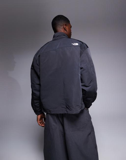 The North Face TNF Easy Wind track jacket in black, 2 of 4