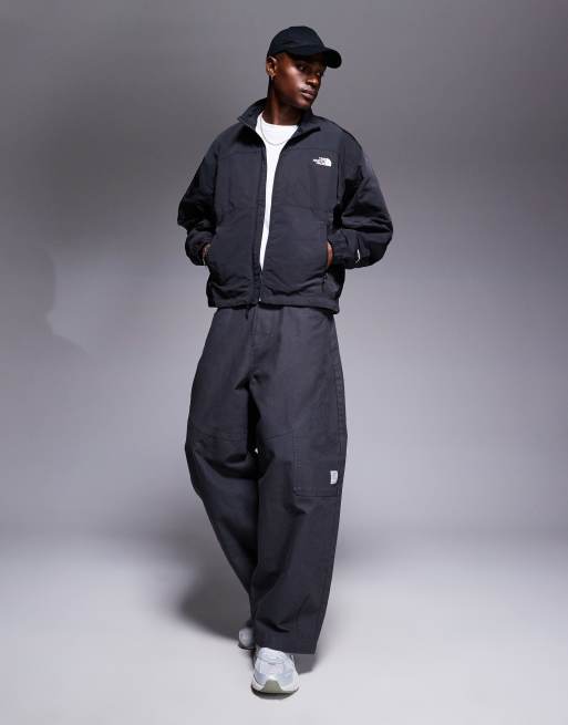 The North Face TNF Easy Wind track jacket in black, 3 of 4