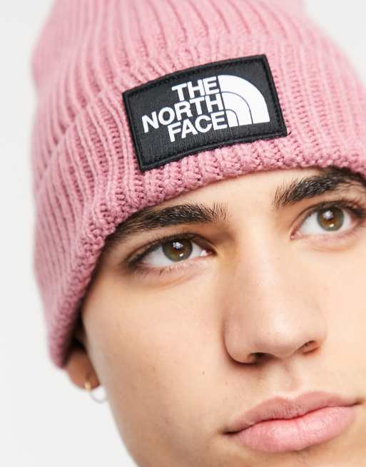 North face best sale pink beanie