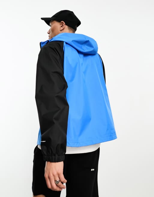 North face bleu discount noir