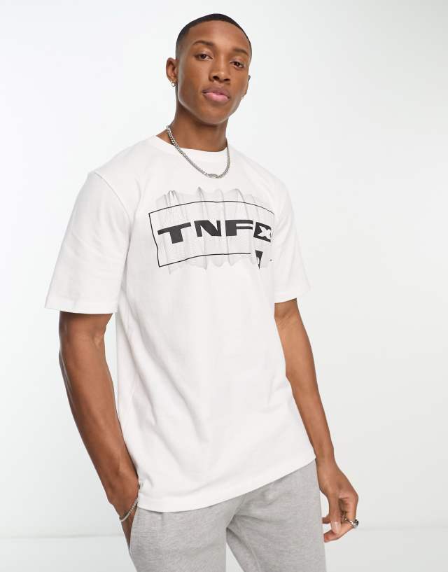 The North Face - tnf-x coordinates print t-shirt in white