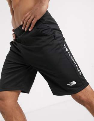 black north face shorts