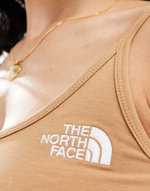 The North Face - Top senza maniche corto beige - In esclusiva per ASOS, 2 di 4