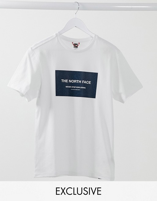 The North Face Topo t-shirt in white Exclusive at ASOS