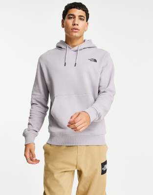 grey north face pullover