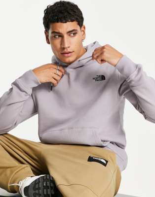 the north face mens hoodie grey