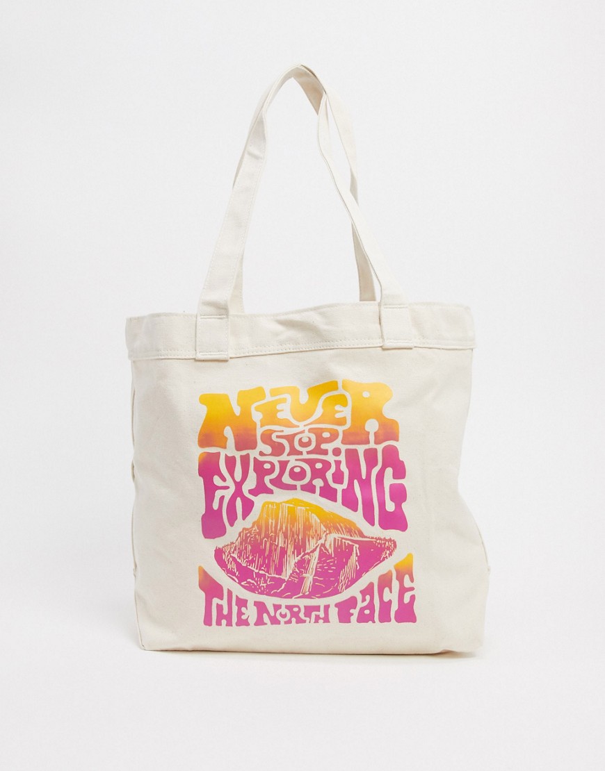 The North Face Tote Bag In Pink