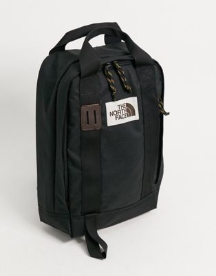 Face Tote Pack backpack in black 