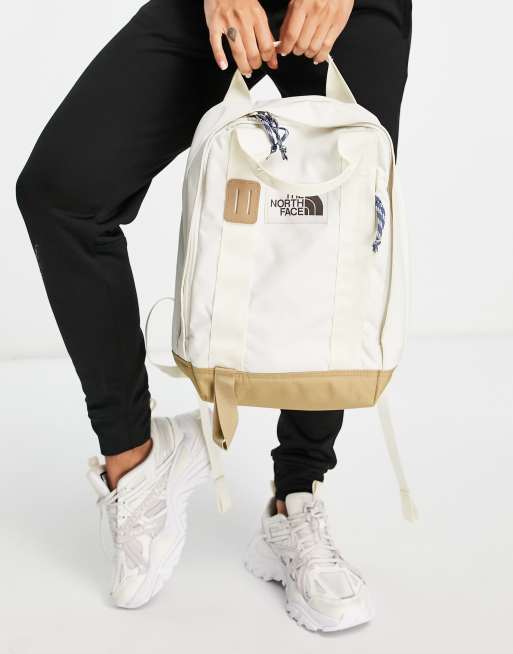 North face outlet backpack vintage white