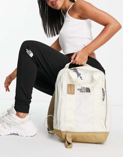 North face backpack discount tote