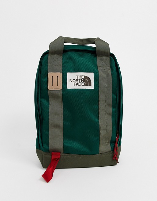 The North Face Tote pack in green